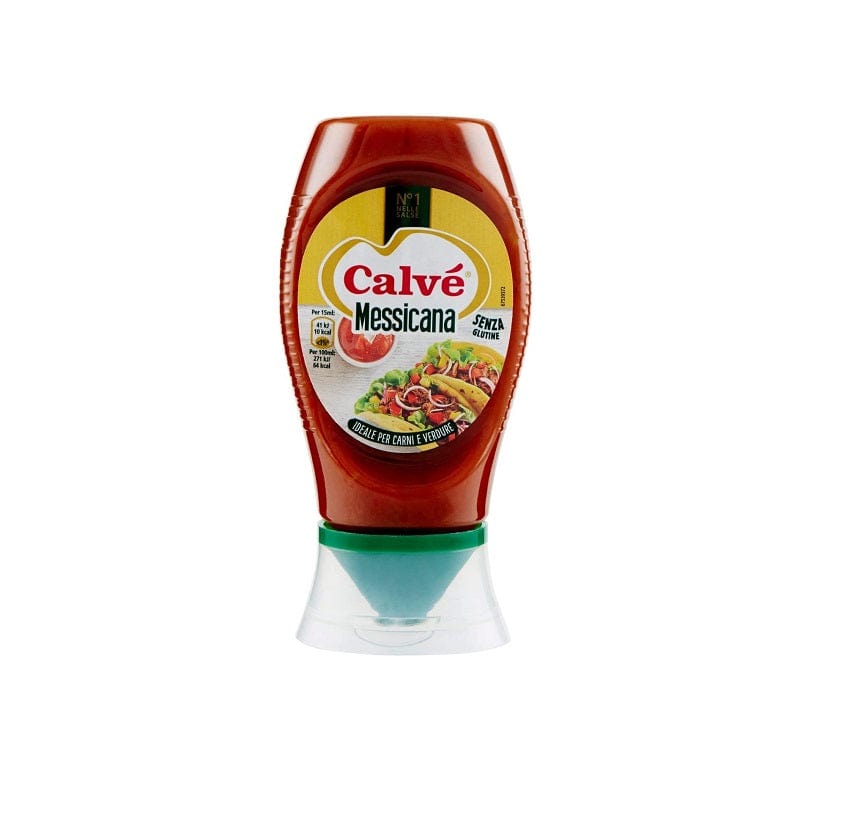 Calvé Salsa Messicana mit Tomaten und Chili Pepper Squeeze Sauce 250ml –  Italian Gourmet