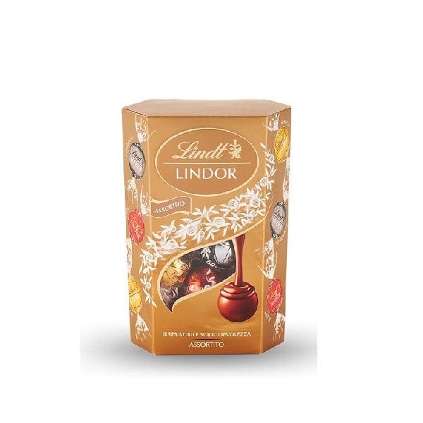 Test pack Lindt Lindor Cornet chocolat pralinés Lait & Noir & Pistache –  Italian Gourmet FR