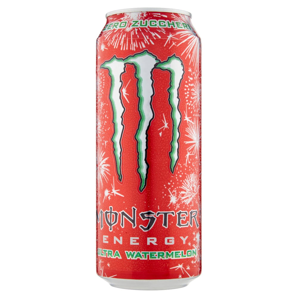 Monster Energy Ultra Watermelon Soft Drink 500ml Einwegdosen Italian Gourmet