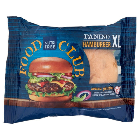 4x Nutrifree Panino Hamburger XL Sandwich 100gr