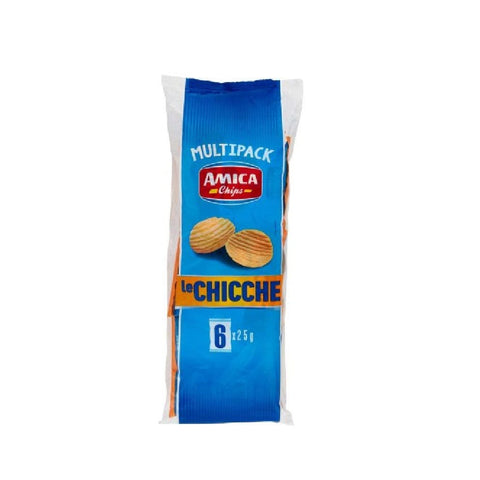 Amica Chips Chips Amica Chips Le Chicche Multipack Pommes frites 150gr (6x25g) 8008714003838