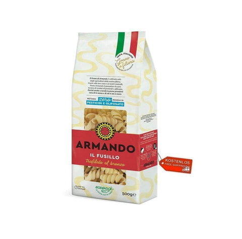 Armando pasta Armando Il Fusillo Italienische Pasta 12x500g 8005709204959