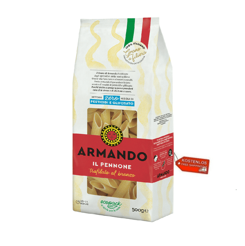 Armando pasta Armando Il Pennone Italienische Pasta 12x500g 8005709204812