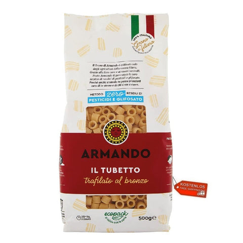 Armando pasta Armando Il Tubetto Italienische Pasta 6x500g 8005709204485