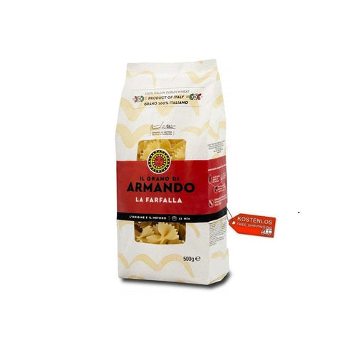 Armando pasta Armando La Farfalla Italienische Pasta 12x500g 8005709201101