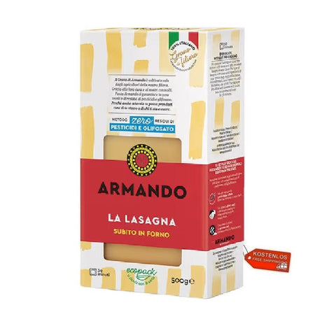 Armando pasta Armando La Lasagna Italienische Pasta 12x500g