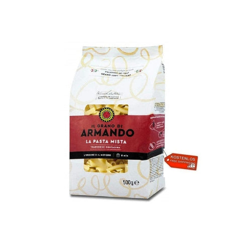 Armando pasta Armando la Pasta Mista Italienische Pasta 12x500g 8005709200548