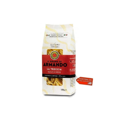 Armando pasta Armando la Treccia Italienische Pasta 12x500g 8005709200401