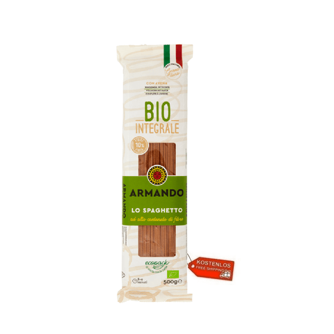 Armando pasta Armando Spaghetto Integrale biologica  Bio-Vollkornnudeln 10x500gr 8005709206052