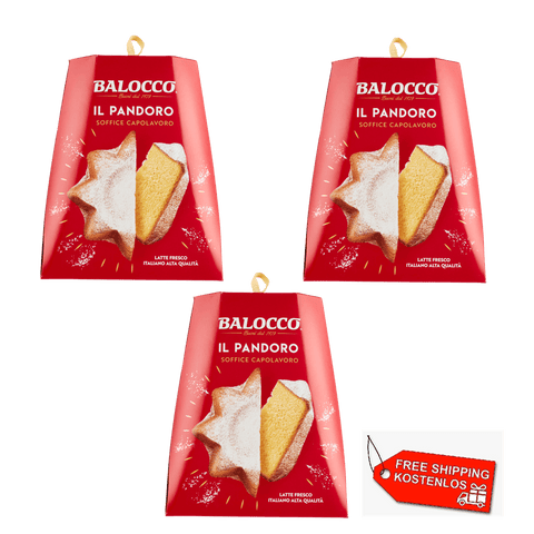 Balocco Weihnachtssüßigkeiten 3x Balocco Il Pandoro 750g 8001100058979