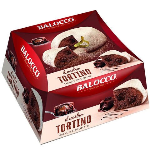 Balocco Weihnachtssüßigkeiten Balocco Tortino Cacao e cioccolato 650gr