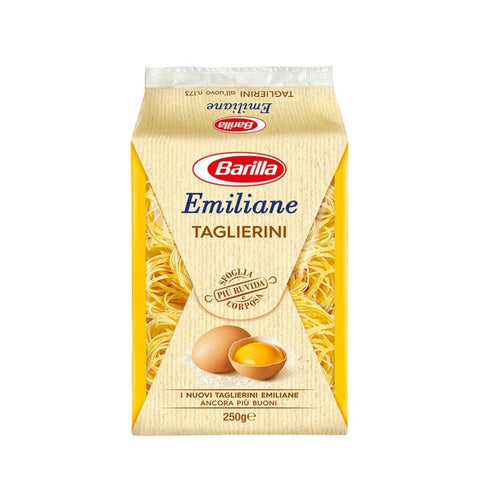 Barilla Pasta 6x Barilla Taglierini all'uovo italienische Pasta mit Ei 250g 8076809514743