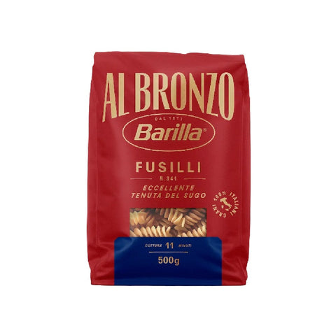 Barilla pasta Barilla Fusilli al Bronzo Bronze Gezogene Pasta 500g 8076809585286