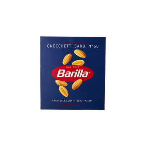 Barilla Pasta Barilla Gnocchetti Sardi n.60 Pasta Italienische Pasta  (500g) 8076809512466