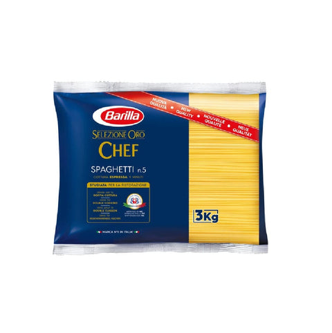 Barilla Pasta Barilla Spaghetti N°5 Selezione ORO Italienische Pasta  (3kg) 8076809528184