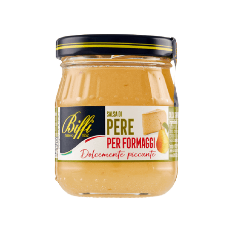 Biffi Sauce 3x Biffi Salsa di Pere per Formaggi Birnensauce für Käse 100gr