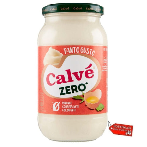 Calvè Mayonnaise 12x Calvé Zero Mayonnaise Glas 430 ml 8720182724687