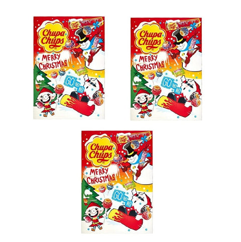 Chupa Chups Schokoladenriegel 3x Chupa Chups Calendario Avvento Adventskalender  210gr