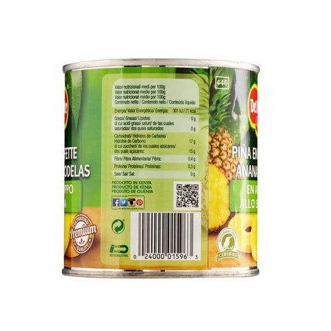 Del Monte conserve 12x Del Monte Ananas a Fette allo Sciroppo Ananasscheiben in Sirup 435 g 2400000196