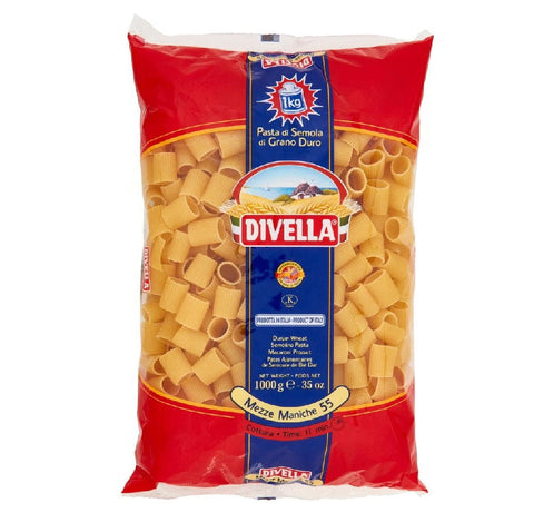 Divella pasta 24x Divella Mezze Maniche n. 55 Nudeln 500gr