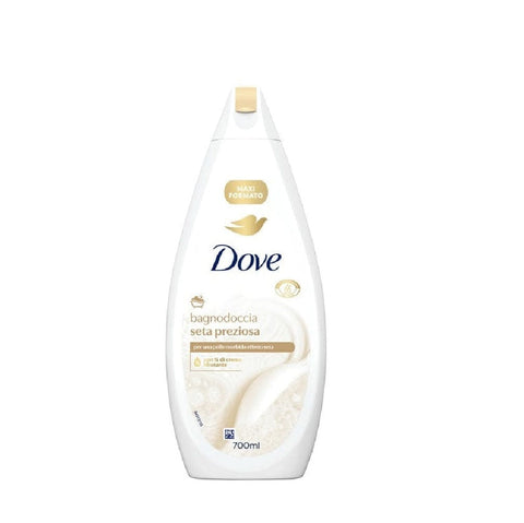 Dove Duschgel 12x Dove Bagnodoccia Seta Preziosa Körperwäsche 700 ml 8720181494291