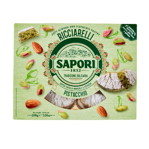 2x Sapori Ricciarelli al pistacchio Pistazienbonbons 200gr