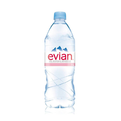 Evian Wasser Evian Acqua Minerale Naturale Natürliches Mineralwasser 6x1L 3068320017846