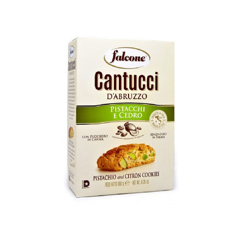 Falcone Kekse Falcone Cantucci pistacchio Kekse mit Pistazien und Zitrone 180gr