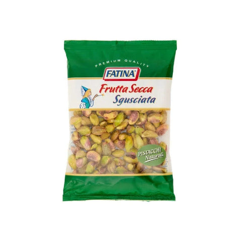 Fatina Geschälte Walnüsse MHD 01/2025 Fatina Frutta Secca Sgusciata Pistacchi Naturali Geschälte Trockenfrüchte Natürliche Pistazien 80g 8003435005024