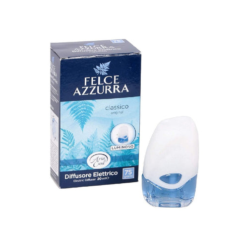 Felce Azzurra Raumspray Felce Azzurra Diffusore Elettrico Talco Classico Elektrischer Lichtdiffusor für einfache Räume mit klassischer Talkum-Nachfüllung 8001280000386