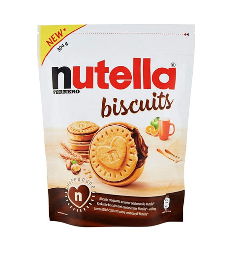 Ferrero Kekse MHD 13/07/2024 Ferrero Nutella Biscuits Kekse (304g) 8000500310427