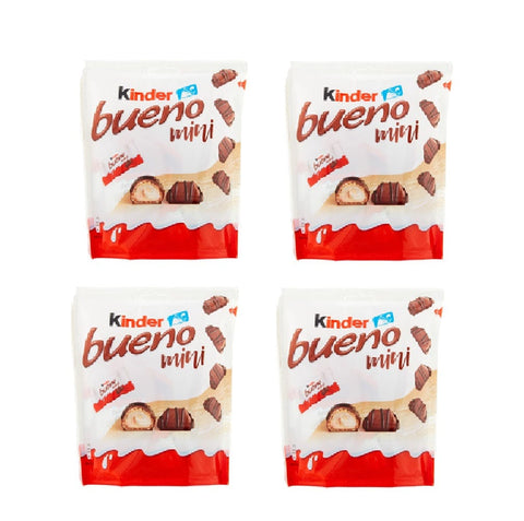 Ferrero Schokoladenriegel 4x Ferrero Kinder Bueno mini 108gr 8000500253687