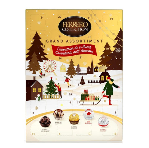 Ferrero Schokoladenriegel Ferrero Collection Calendario dell’Avvento Adventskalender