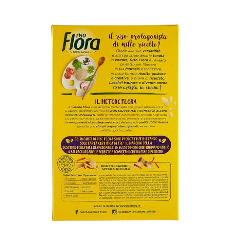 Flora Reis Flora Gran Risotto 100 % italienischer Reis 1 kg