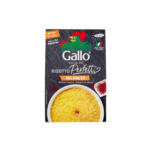 Gallo Reis Gallo Risotto Perfetto Milanese Fertigreis 175gr 8001420005806