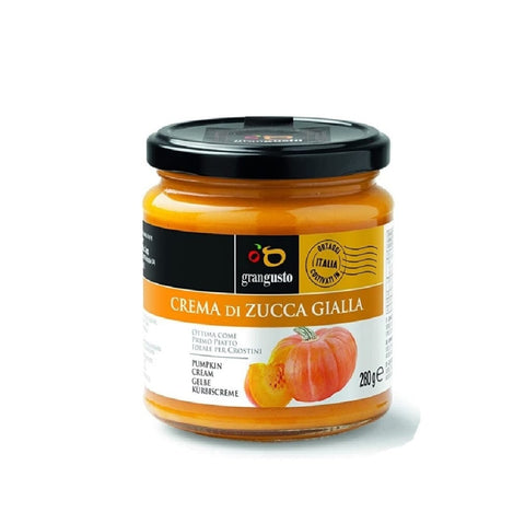 Gran Gusto Kochsaucen & Pesto Gran Gusto crema di zucca gialla Gelbe Kürbiscreme im Glas 280gr 8017995100655