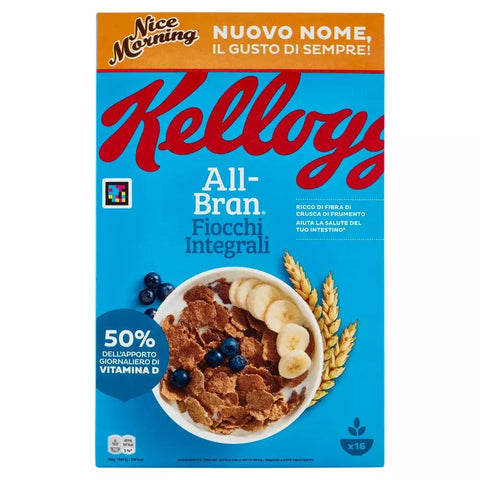 Kellogg Getreide Kellogg's Nice morning Cereals mit natürlichen Weizenkleiefasern 500g 5059319009872