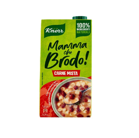 Knorr Brühe Knorr Mamma Che Brodo! Carne mista Fertig gemischte Fleischbrühe 1L 8720182716378