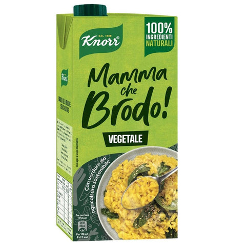 Knorr Brühe Knorr Mamma Che Brodo! Vegetale fertige Gemüsebrühe 1L 8720182716385