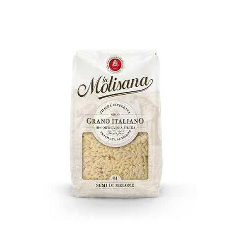 La Molisana pasta 24x La Molisana Semi di melone n.61 Italienische Weizennudeln 500gr 8004690056110