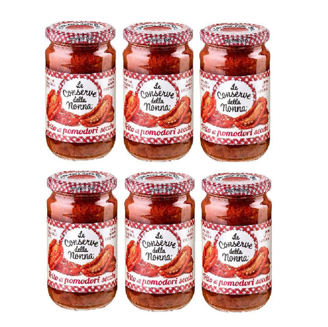 Le Conserve della Nonna conserve 6x Le Conserve della Nonna Trito di pomodori secchi Gehackte getrocknete Tomaten 190g