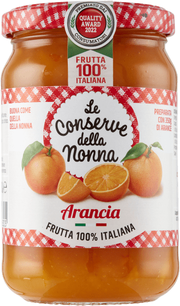 Le Conserve della Nonna marmelade 3x Conserve della Nonna confettura Arancia Orangenmarmelade 350gr 8005360006305