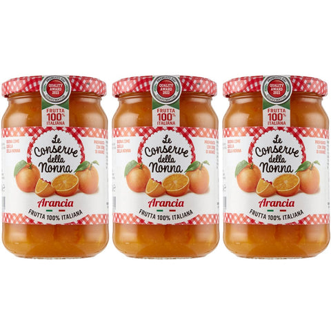 Le Conserve della Nonna marmelade 3x Conserve della Nonna confettura Arancia Orangenmarmelade 350gr 8005360006305