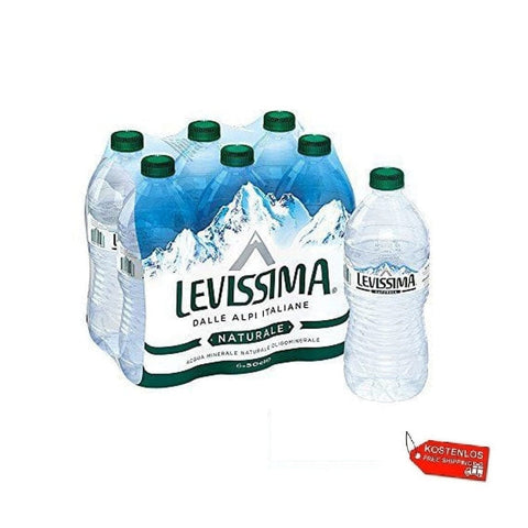 Levissima Wasser Levissima Acqua Minerale Naturale Natürliches stilles Wasser 24x500ml 80015598