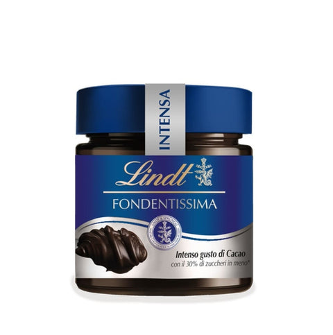 Lindt Haselnusscreme Lindt Crema Fondentissima sehr dunkle streichfähige Creme 200gr 8003340853840