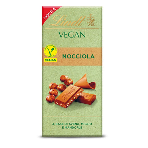 Lindt Pralinen 5x Lindt Tavoletta Vegan Nocciola vegane Haselnussschokoladentafel 100gr 4000539142543