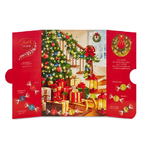 Lindt Schokoladenriegel Lindt Lindor Calendario Avvento Adventskalender  299gr