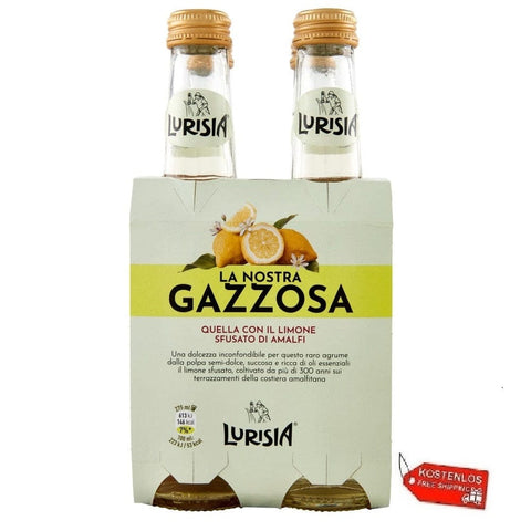 Lurisia Soft Drink 24x Lurisia gazzosa 275ml - Lurisia gasförmig 8032919465009