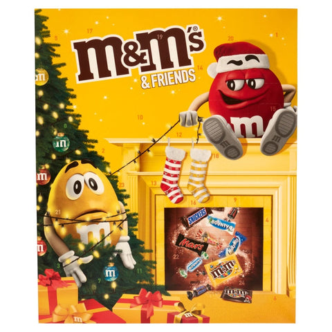 Mars Schokoladenriegel M&m's & Friends Calendario dell'avvento Adventskalender 361g 5000159476768