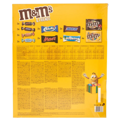 Mars Schokoladenriegel M&m's & Friends Calendario dell'avvento Adventskalender 361g 5000159476768